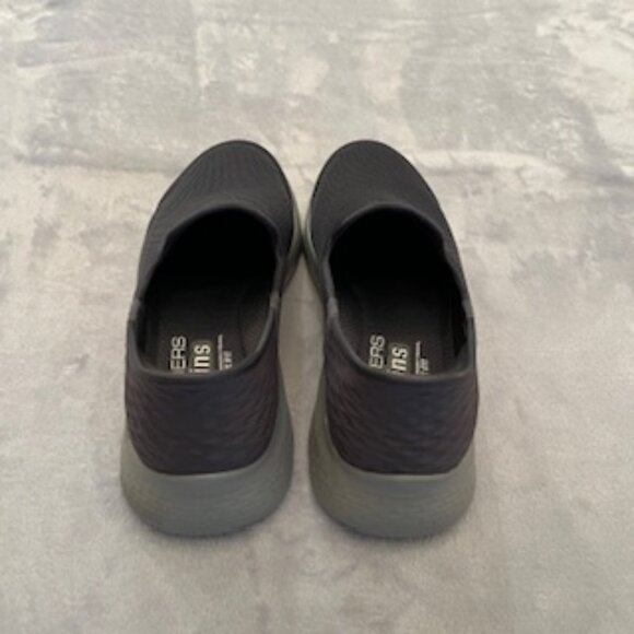 Sketchers Go Walk Mens Slip-Ins Extra Wide Width Gray 12 New Without Tags - Picture 4 of 12